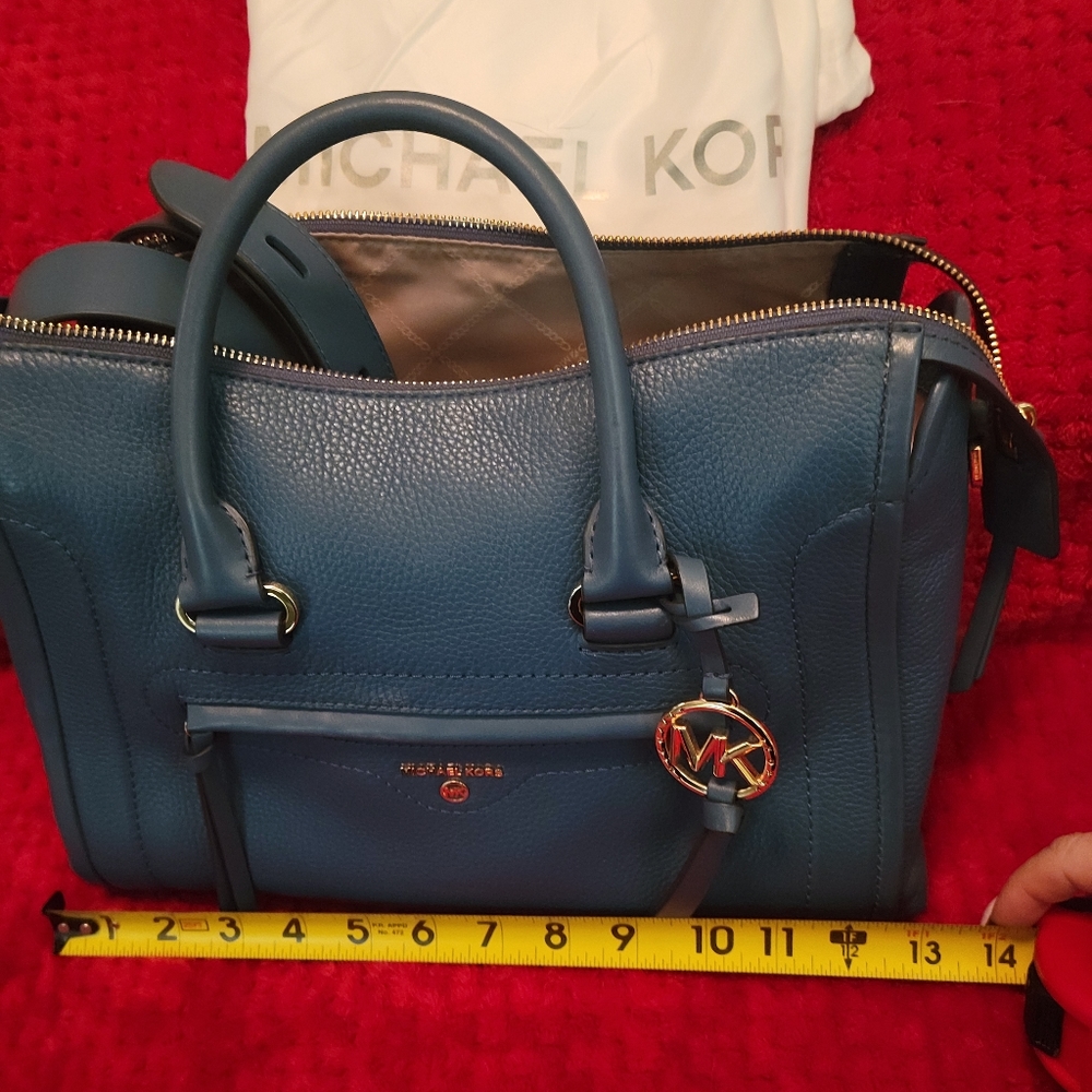 Michael Kors satchel with shoulder strap.